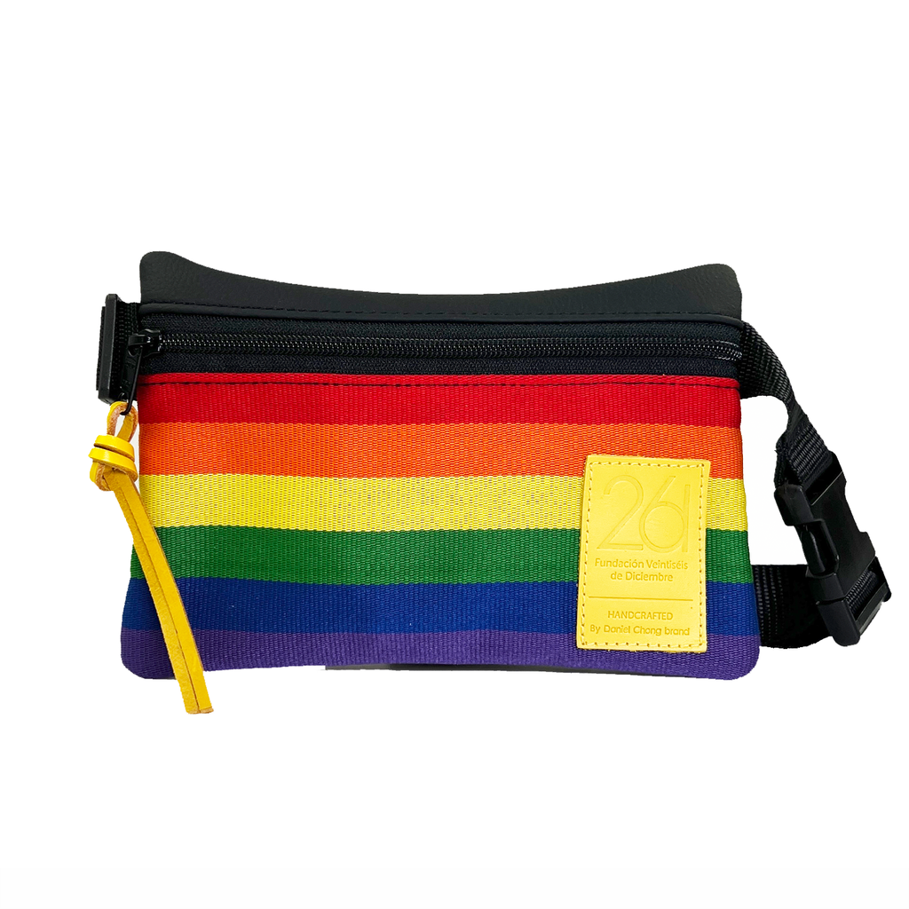 Riñonera bandeira LGTBIQ+ (Amarillo)