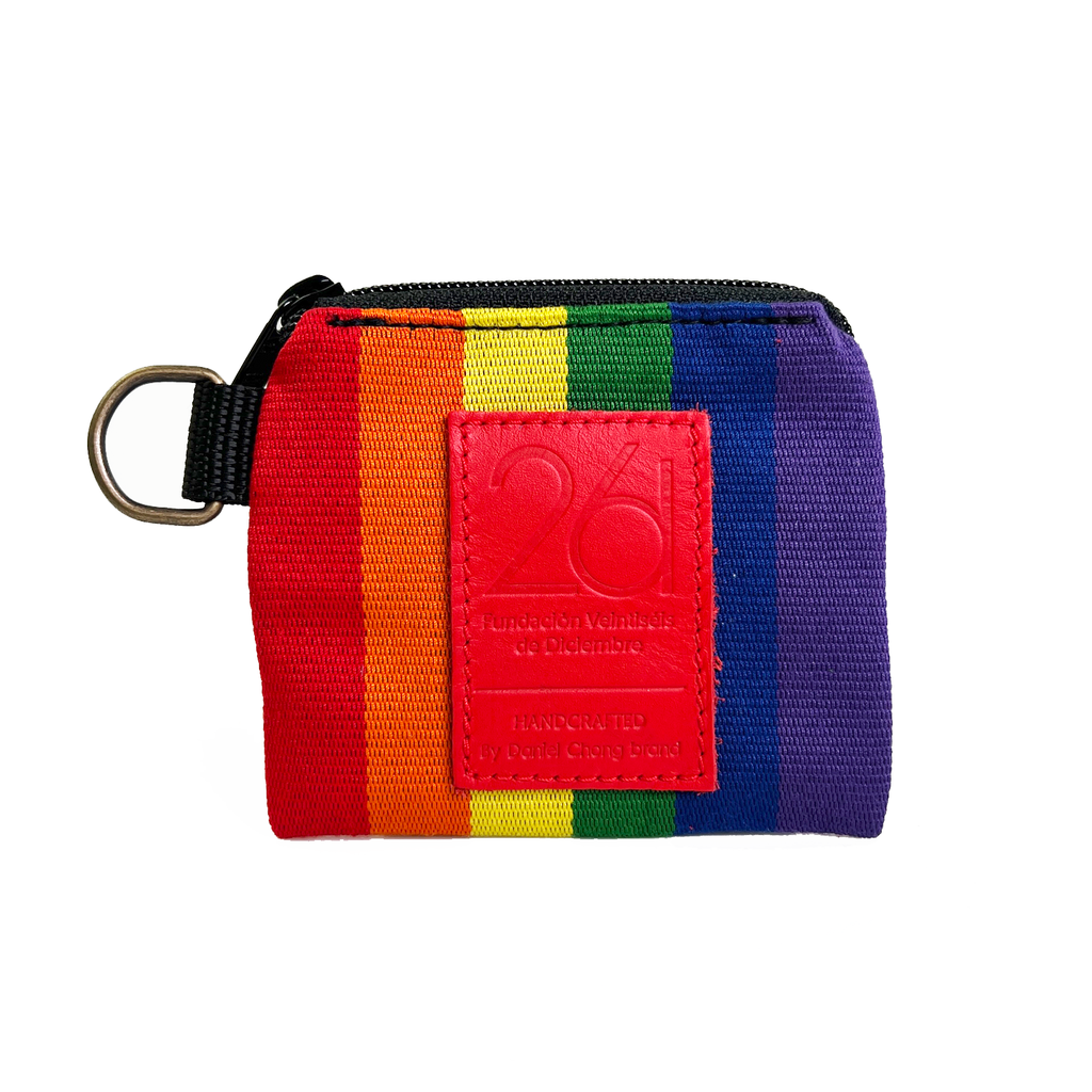 Monedero bandeira LGTBIQ+ (Rojo)