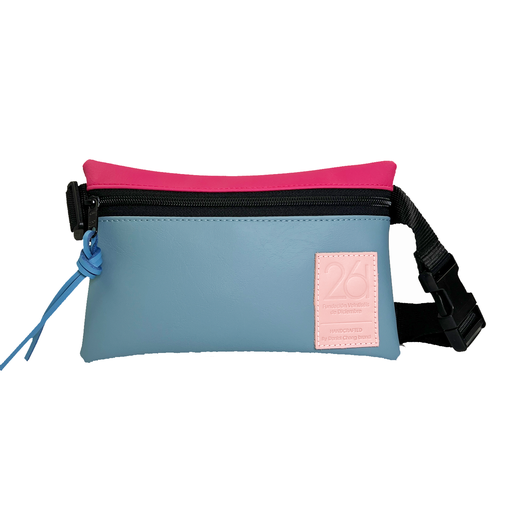 Riñonera bandera trans